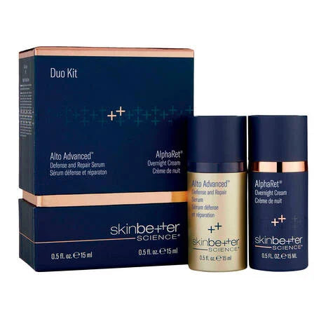 Duo Kit: Alto Advanced Defense and Repair Serum and AlphaRet Overnight Cream