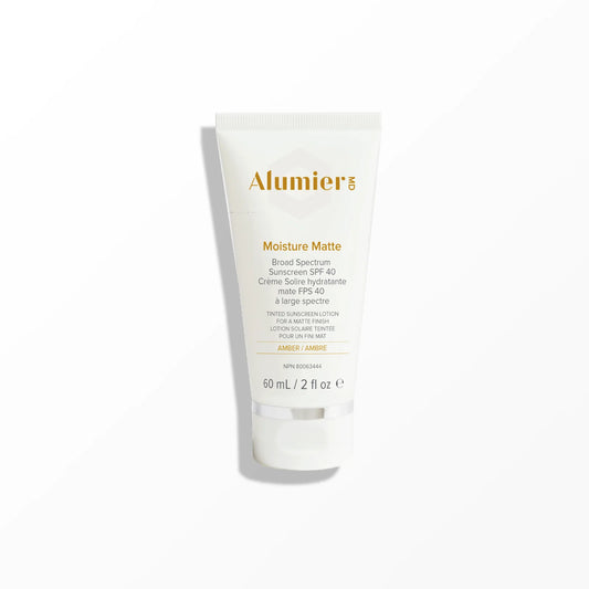 Moisture Matte Broad Spectrum Sunscreen SPF 40: Amber